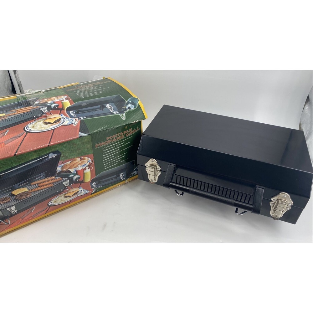 Portable Propane Grill Tailgating Double Burner Camping Northeast Outfitters